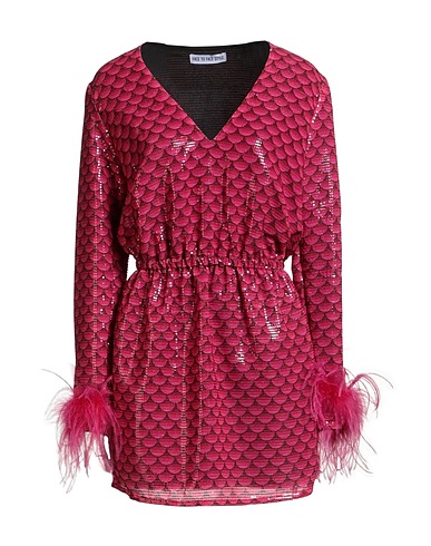 FACE TO FACE STYLE Elegant dress Magenta 100% PES