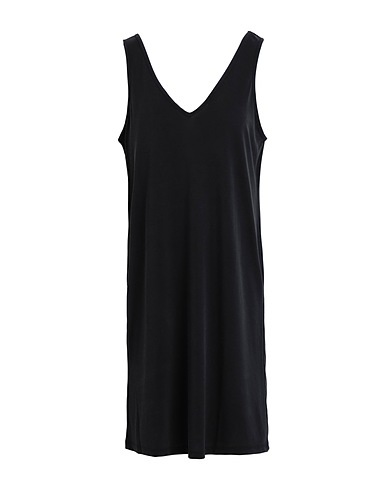 VERO MODA Kurzes Kleid Schwarz 70% Tencel™ Modal, 30% Polyester