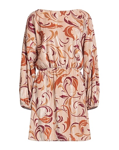 VICOLO Short dress Beige 100% Polyester