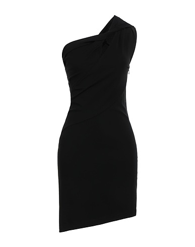 GIVENCHY One-shoulder dress Black 83% Viscose, 12% Polyamide, 5% Elastane