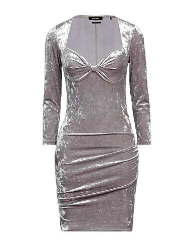 ISABEL MARANT Robe à paillettes Gris taupe 93% Polyester, 7% Élasthanne, Coton