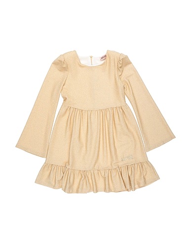 ANIYE BY Dress GIRL Sand 81% Viscose, 8% Polyester, 8% Polyamide, 3% Elastane