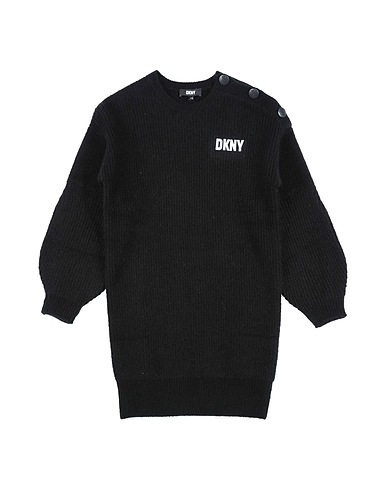 DKNY Vestito Nero 68% Acrilico, 29% Poliestere, 3% Elastan