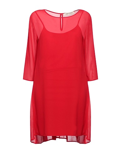 ANGELO MARANI Short dress Red 100% Polyester