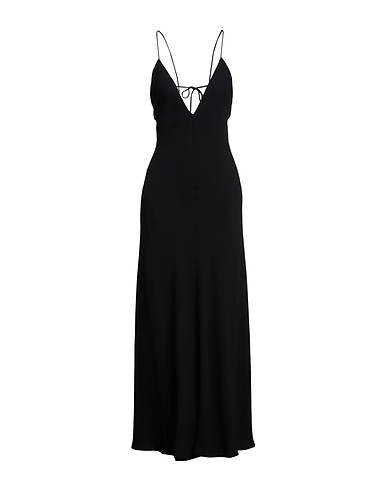 STELLA McCARTNEY Long dress Black 96% Viscose, 4% Elastane
