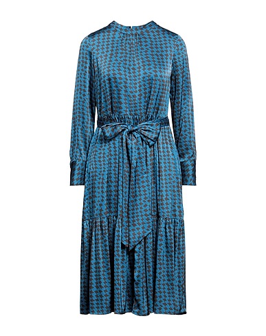ANONYME DESIGNERS Vestido midi Verde agua profundo 100% Poliéster