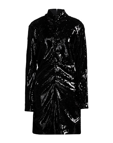 ISABEL MARANT Sequin dress Black 100% Cotton, Viscose, Polyester