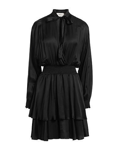VICOLO Short dress Black 100% Viscose