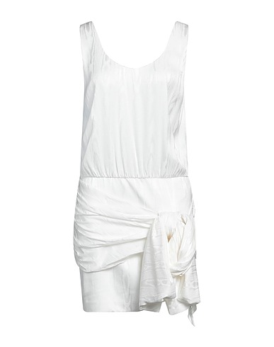PHILOSOPHY di LORENZO SERAFINI Short dress White 100% Viscose