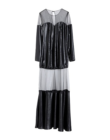 FELEPPA Long dress Black 100% Polyester, Elastane