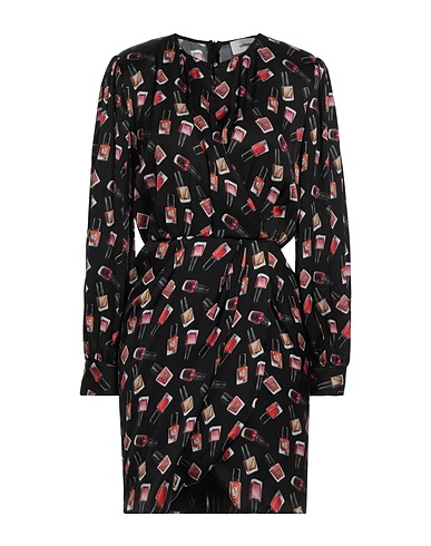 VICOLO Short dress Black 100% Viscose