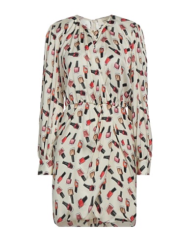 VICOLO Short dress Beige 100% Viscose