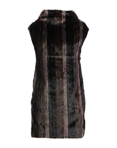 JIJIL Kurzes Kleid Schwarz 77% Modacryl, 23% Polyester, Baumwolle, Elastan