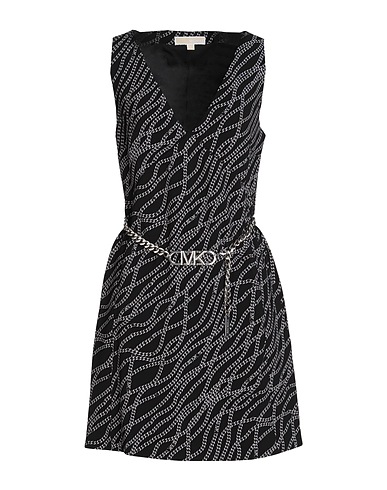 MICHAEL MICHAEL KORS Office dress Black 91% Polyester, 9% Elastane