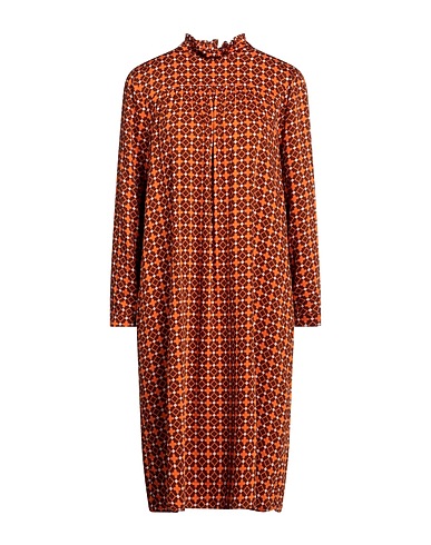 NIŪ Midi dress Orange 100% Viscose