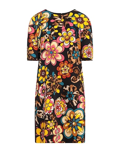 BOUTIQUE MOSCHINO Short dress Black 90% Polyester, 10% Elastane