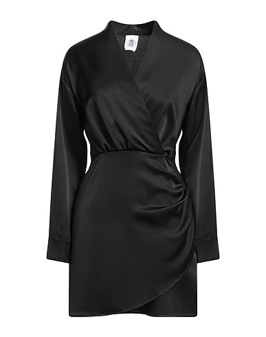 LE VOLIÈRE Short dress Black 100% Polyester