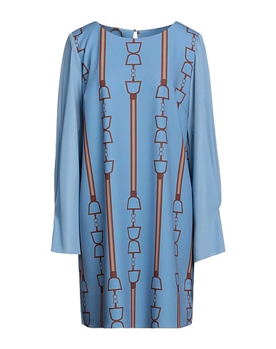EDAS Short dress Pastel blue 95% Polyester, 5% Elastane