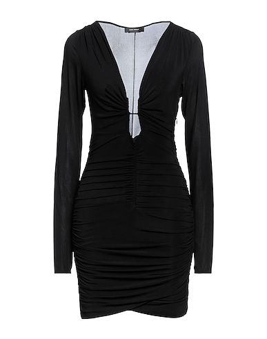ISABEL MARANT Elegant dress Black 92% Viscose, 8% Elastane, Cotton