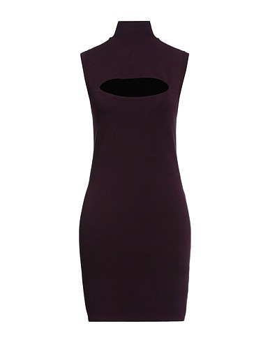 P.A.R.O.S.H. Sheath dress Plum 82% Viscose, 18% PBT - Polybutylene terephthalate