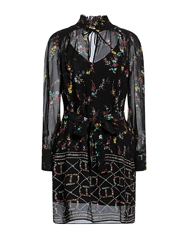 TWINSET Short dress Black 100% Viscose