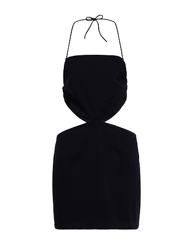 ROKH Short dress Midnight blue 100% Polyester