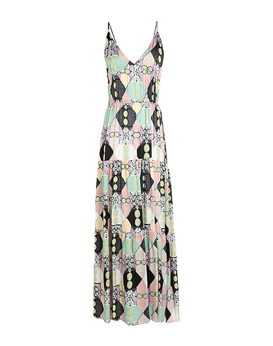 SKILLS & GENES Long dress Antique rose 100% Viscose
