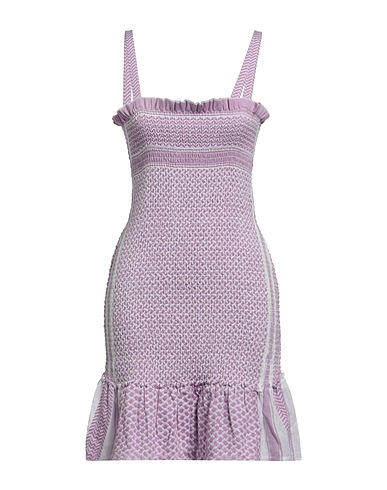 CECILIE Copenhagen Short dress Pink 100% Cotton