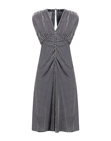 ANNA MOLINARI BLUMARINE Vestito midi Grigio 75% Viscosa, 25% Poliammide