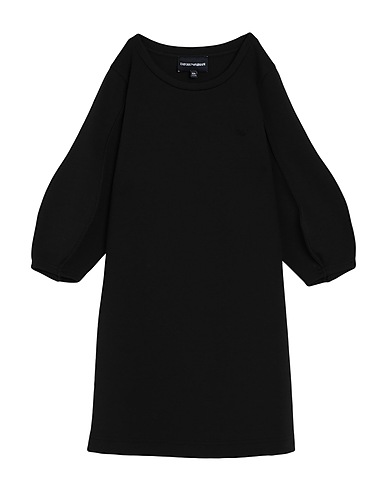 EMPORIO ARMANI Dress Black 70% Polyester, 25% Viscose, 5% Elastane