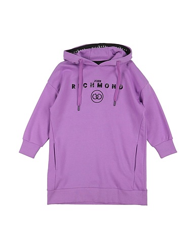 JOHN RICHMOND Dress Purple 100% Cotton