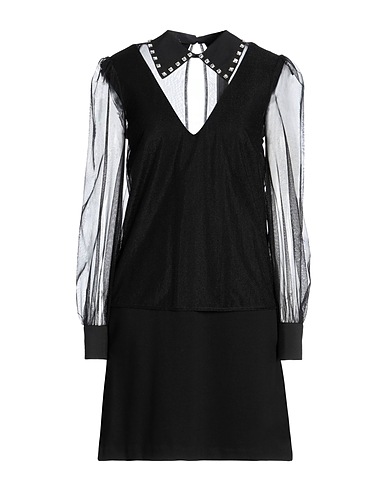ACTITUDE by TWINSET Short dress Black 68% Viscose, 28% Polyamide, 4% Elastane