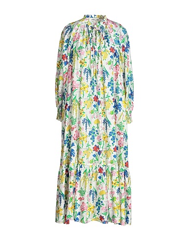 DIANE VON FURSTENBERG Midi dress White 84% Viscose, 16% Silk