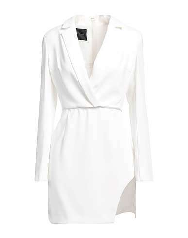 PINKO Tubino Bianco 98% Poliestere, 2% Elastan