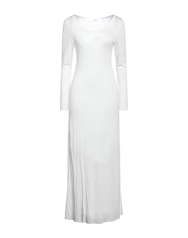 UN-NAMABLE Long dress Off white 100% Virgin Wool