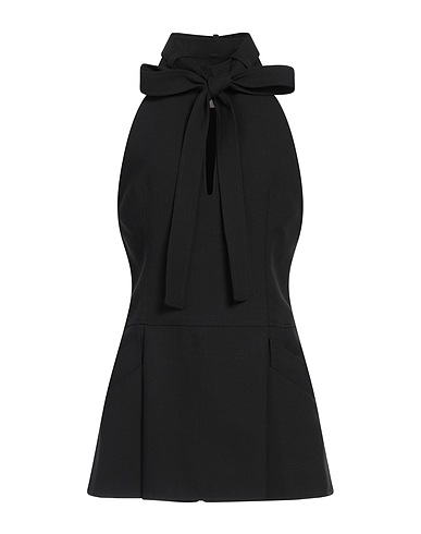 MATÉRIEL Short dress Black 54% Polyester, 44% Virgin Wool, 2% Elastane