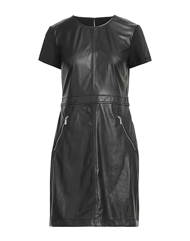 KARL LAGERFELD Short dress Black 100% Polyurethane, Polyester, Elastane