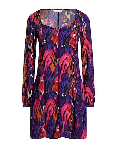 ONLY Short dress Purple 68% Recycled polyester, 32% Polyester