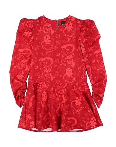 JOHN RICHMOND Dress Red 88% Polyester, 12% Elastane