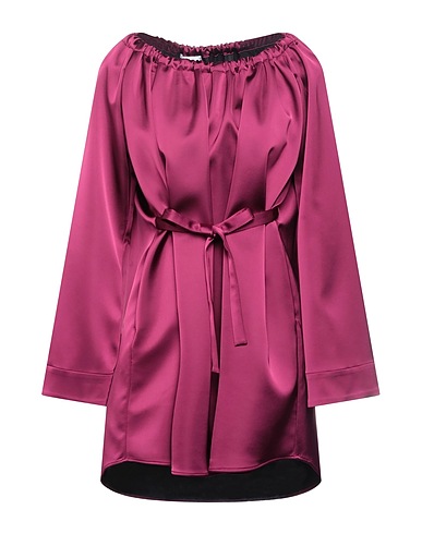 DOUUOD Short dress Plum 97% Polyester, 3% Elastane