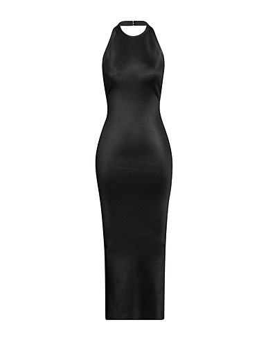 ALEXANDER WANG Long dress Black 79% Polyester, 19% Polyamide, 2% Elastane