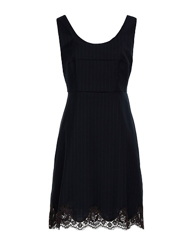 19.70 NINETEEN SEVENTY Short dress Midnight blue 54% Polyester, 44% Virgin Wool, 2% Elastane