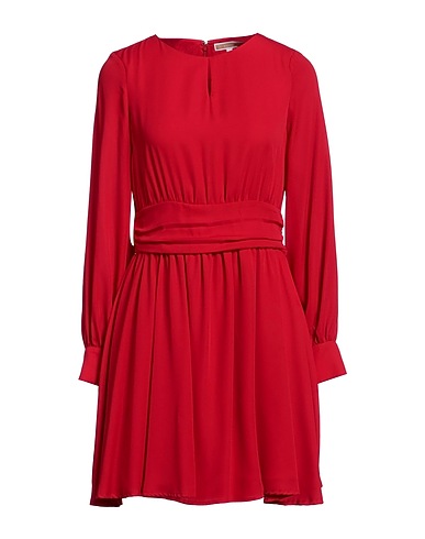 KOCCA Kurzes Kleid Rot 100% Polyester