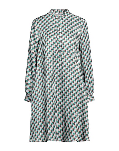 ATTIC AND BARN Vestito chemisier Verde 100% Viscosa