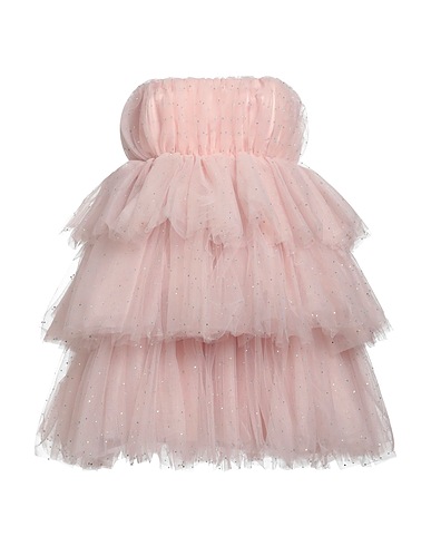 ROTATE BIRGER CHRISTENSEN Short dress Pink 97% Polyester, 3% Elastane