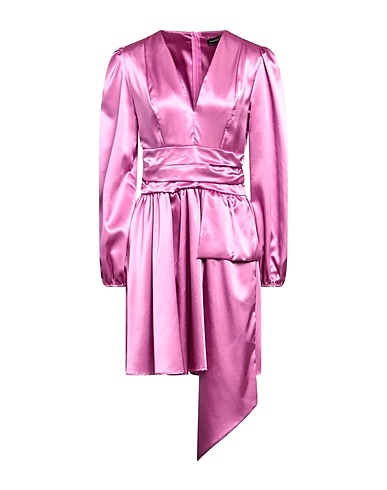 VANESSA SCOTT Short dress Magenta 100% Polyester