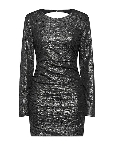 VANESSA SCOTT Short dress Black 96% Polyester, 4% Elastane