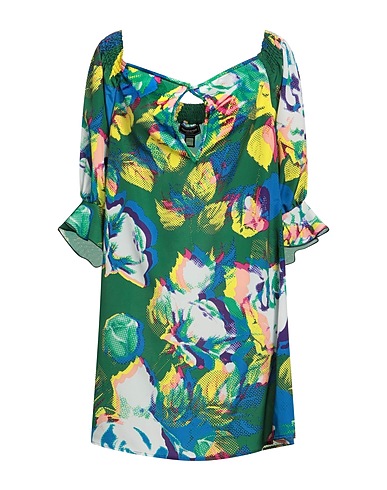 ROCCOBAROCCO Short dress Green 100% Polyester