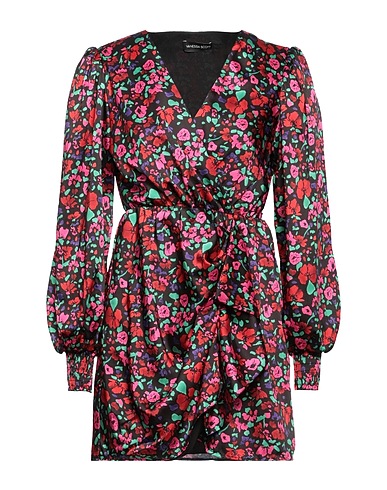 VANESSA SCOTT Short dress Black 100% Polyester