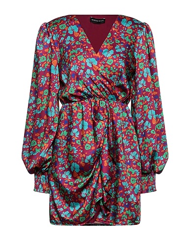 VANESSA SCOTT Short dress Garnet 100% Polyester